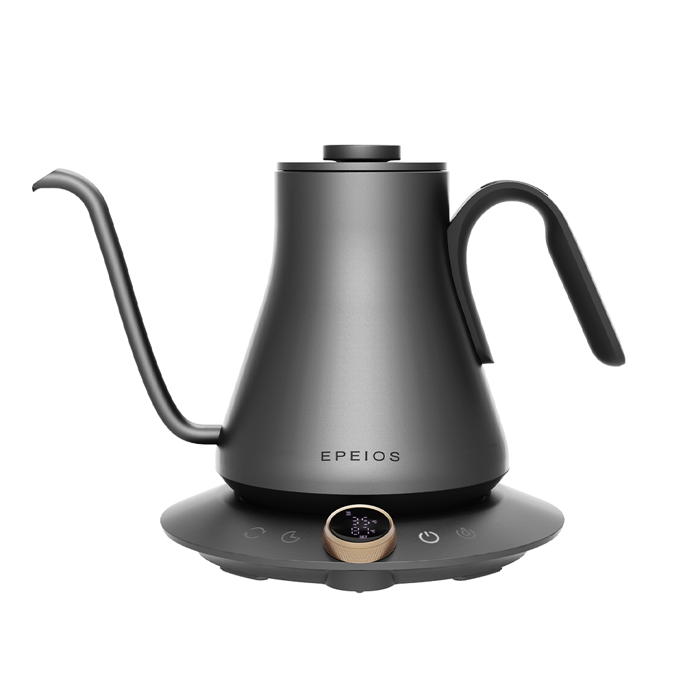 BUYDEEM K821 Electric Gooseneck Kettle with Variable Temperature Control,  Pour Over Coffee Tea Kettle, Durable 18/8 Stainless Steel, Auto Keep Warm 