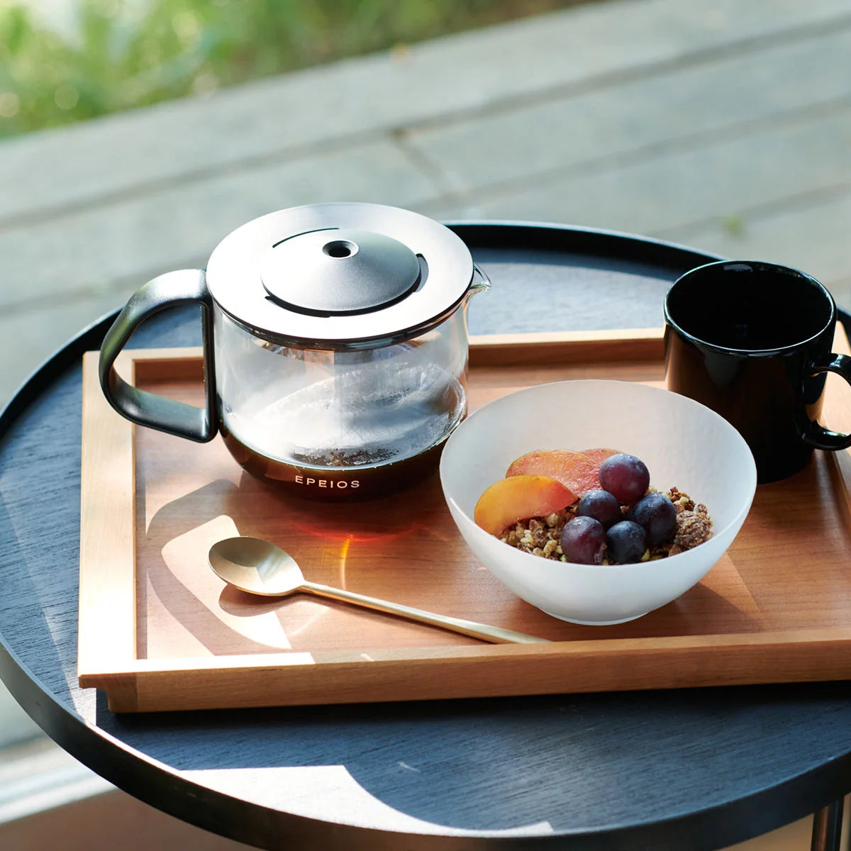 A slow breakfast with EPEIOS coffee glassware