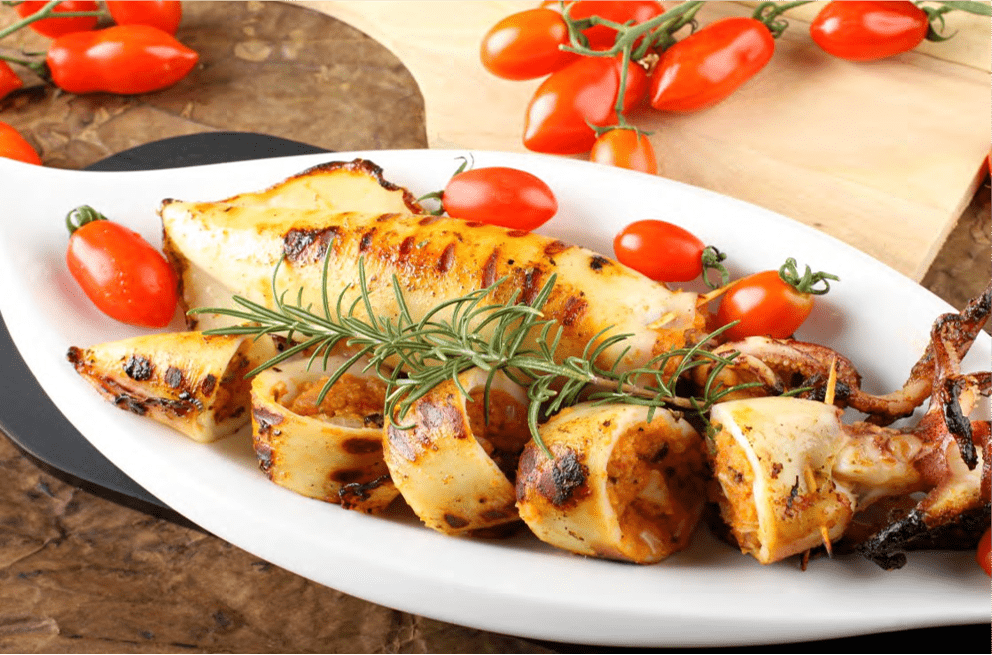 Epeios Recipe | Grilled Squid - EPEIOS