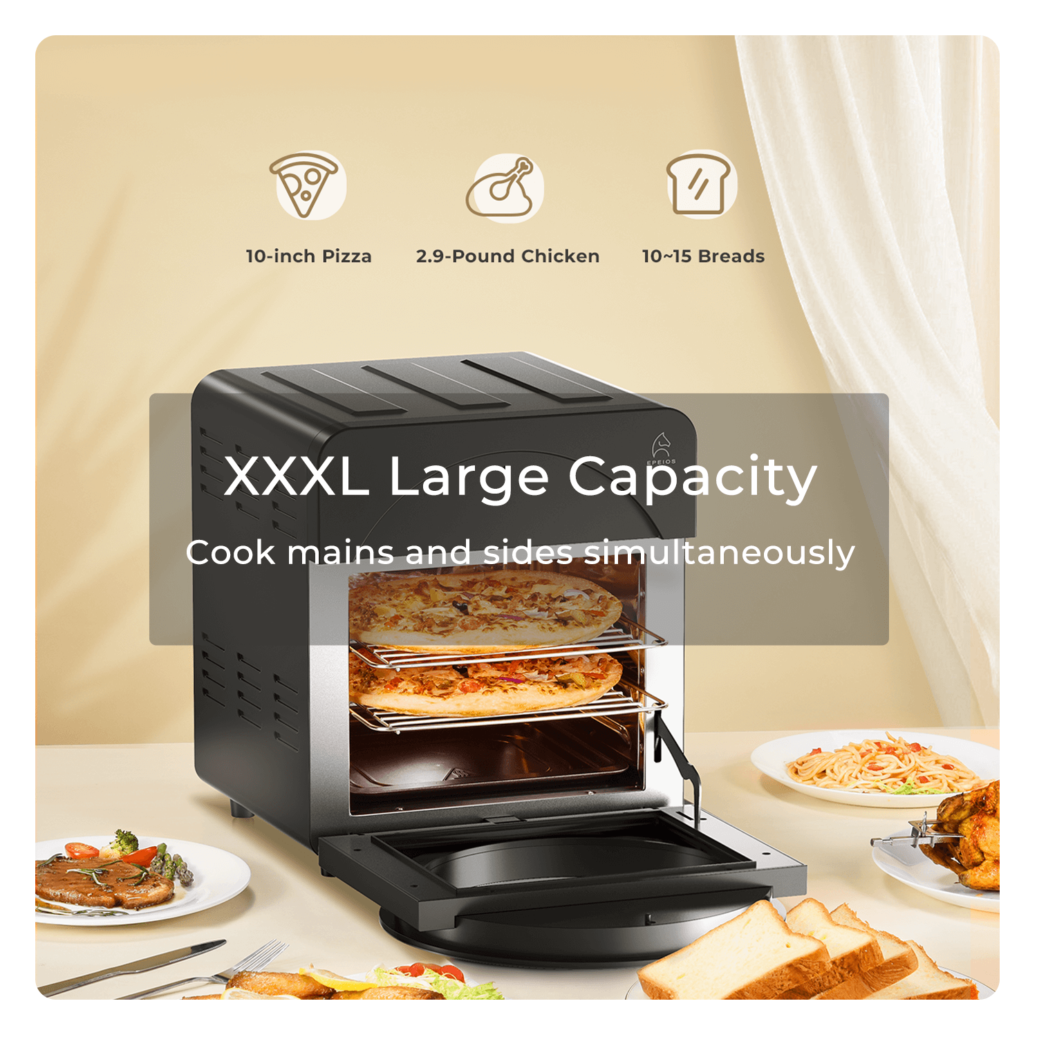 EPEIOS Chef Smart Air Fryer Oven EPEIOS Chef Smart Air Fryer Oven