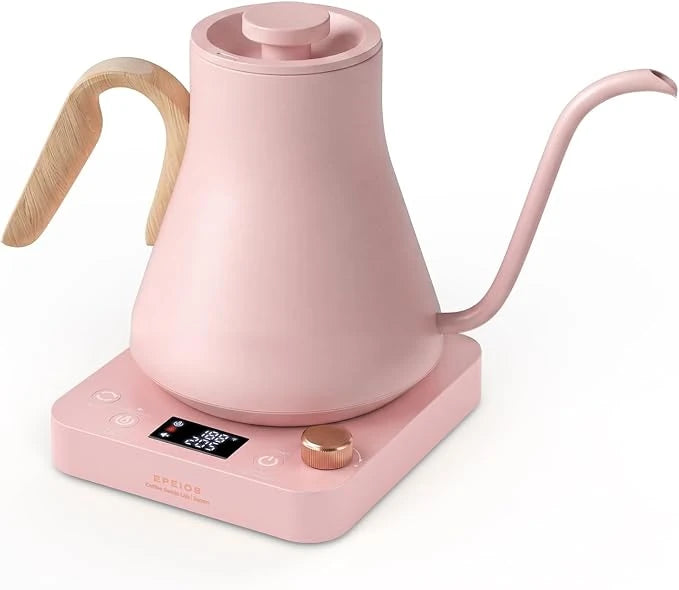 Gooseneck Electric Kettle — Pink